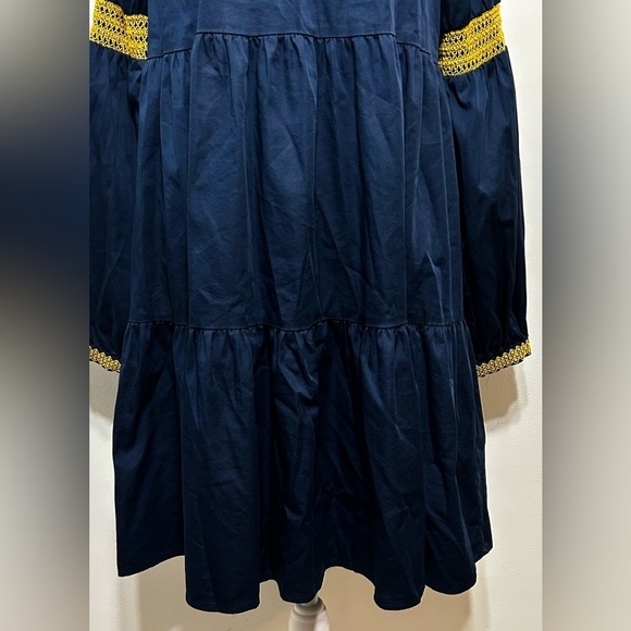 Elizabeth and James Tiered Boho Peasant Mini Dress - Picture 6 of 15